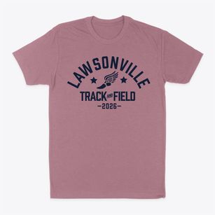 Lawsonville Elementary School Track and Field Classic Dad T-Shirt