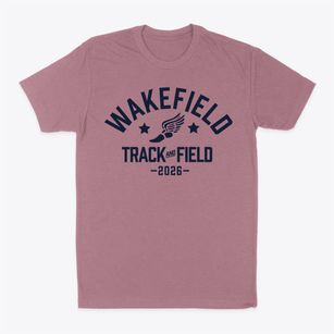 Wakefield Middle School Track and Field Classic Dad T-Shirt