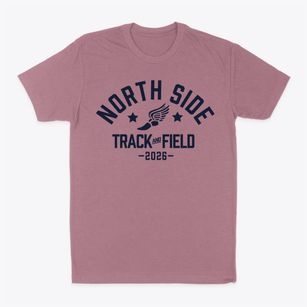 North Side Elementary School Track and Field Classic Dad T-Shirt