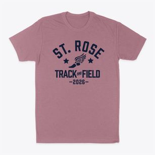 Saint Rose Catholic School Track and Field Classic Dad T-Shirt