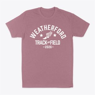 Weatherford High School Track and Field Classic Dad T-Shirt