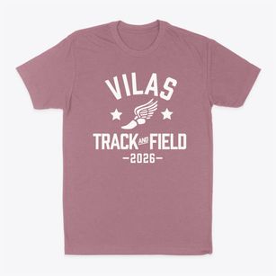 Vilas Elementary School Track and Field Classic Dad T-Shirt