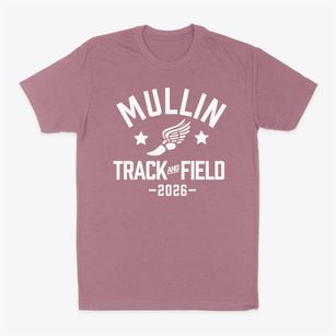 Mullin School Track and Field Classic Dad T-Shirt