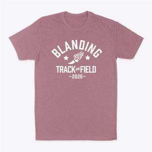 Blanding Elementary School Track and Field Classic Dad T-Shirt