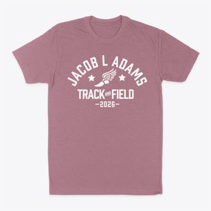 Jacob L Adams Elementary School Track and Field Classic Dad T-Shirt