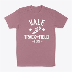 Vale Elementary School Track and Field Classic Dad T-Shirt