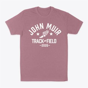John Muir Middle School Track and Field Classic Dad T-Shirt
