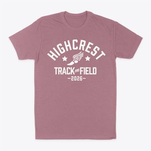 Highcrest Elementary School Track and Field Classic Dad T-Shirt