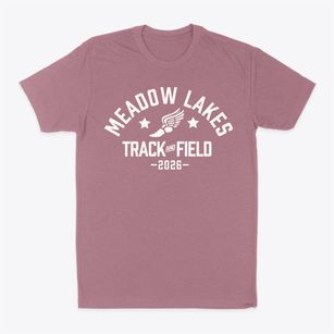 Meadow Lakes Elementary School Track and Field Classic Dad T-Shirt