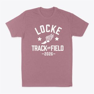 Locke Elementary School Track and Field Classic Dad T-Shirt