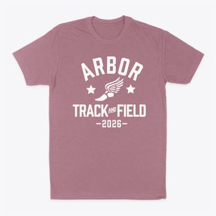 Arbor Montessori School Track and Field Classic Dad T-Shirt