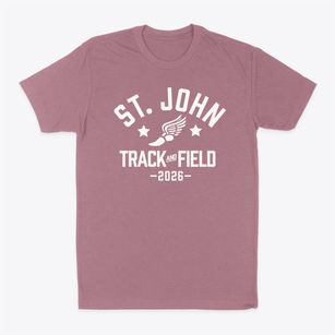 Saint John The Baptist School Track and Field Classic Dad T-Shirt