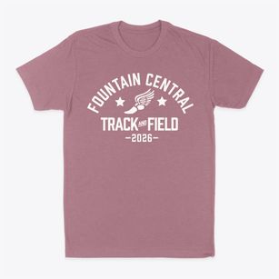 Fountain Central High School Track and Field Classic Dad T-Shirt