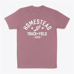 Homestead High School Track and Field Classic Dad T-Shirt