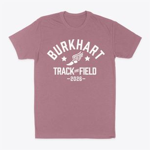 Burkhart Elementary School Track and Field Classic Dad T-Shirt