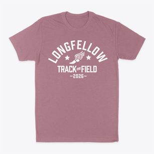 Longfellow Elementary School Track and Field Classic Dad T-Shirt