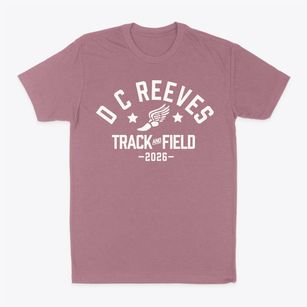 D C Reeves Elementary School Track and Field Classic Dad T-Shirt
