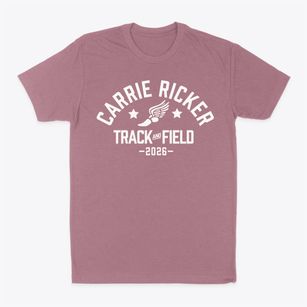 Carrie Ricker Middle School Track and Field Classic Dad T-Shirt