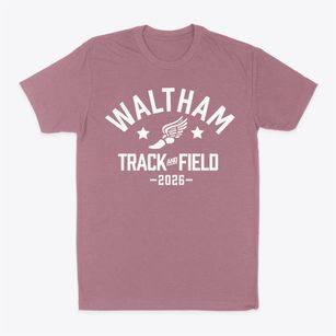 Waltham High School Track and Field Classic Dad T-Shirt