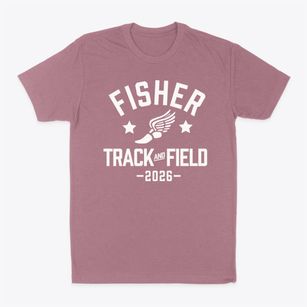 Fisher Elementary School Track and Field Classic Dad T-Shirt