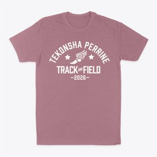 Tekonsha Perrine Elementary School Track and Field Classic Dad T-Shirt