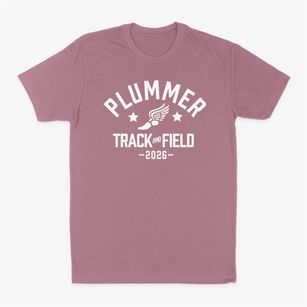 Plummer Public School Track and Field Classic Dad T-Shirt