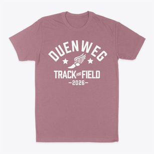 Duenweg Elementary School Track and Field Classic Dad T-Shirt