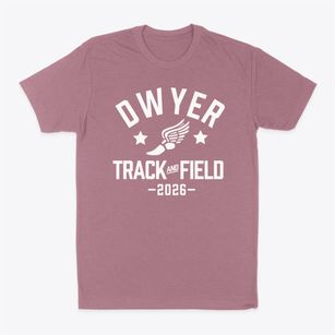 Dwyer Intermediate School Track and Field Classic Dad T-Shirt