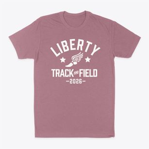 Liberty High School Track and Field Classic Dad T-Shirt
