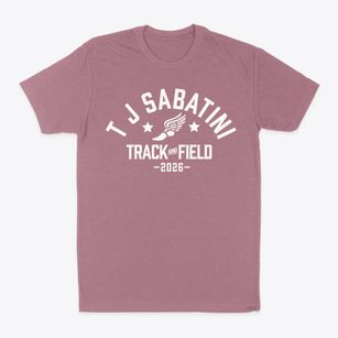 T J Sabatini Elementary School Track and Field Classic Dad T-Shirt