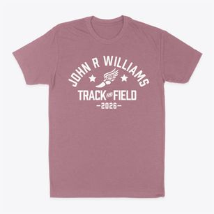 John R Williams School Track and Field Classic Dad T-Shirt