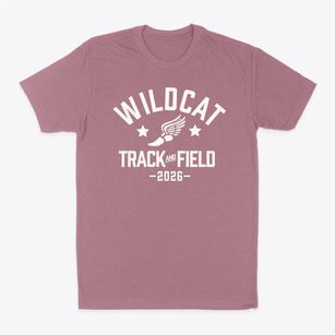 Wildcat Christian Academy Track and Field Classic Dad T-Shirt