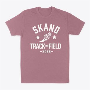 Skano Elementary School Track and Field Classic Dad T-Shirt