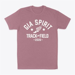Gia School Spirit Track and Field Classic Dad T-Shirt