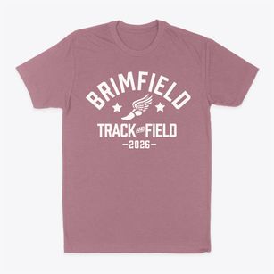 Brimfield Elementary School Track and Field Classic Dad T-Shirt