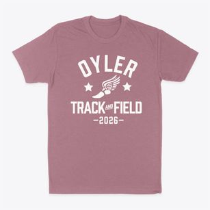 Oyler Elementary School Track and Field Classic Dad T-Shirt