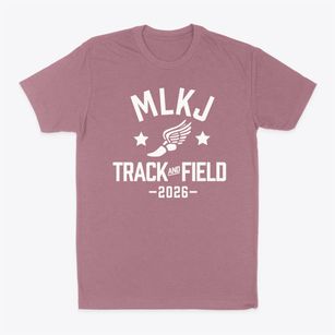 Martin Luther King Junior Elementary Track and Field Classic Dad T-Shirt