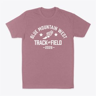 Blue Mountain Elementary School West Track and Field Classic Dad T-Shirt