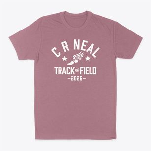 C R Neal Learning Center Track and Field Classic Dad T-Shirt