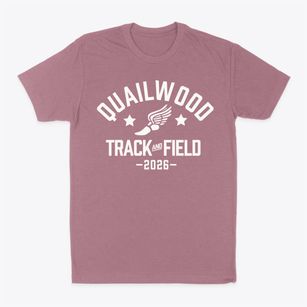 Quailwood Elementary School Track and Field Classic Dad T-Shirt