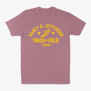 Nancy B. Jefferson Alternative School Track and Field Classic Dad T-Shirt