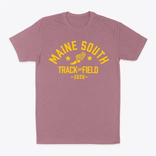 Maine South High School Track and Field Classic Dad T-Shirt