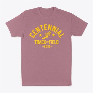 Centennial High School Track and Field Classic Dad T-Shirt