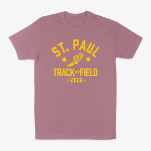 Saint Paul The Apostle School Track and Field Classic Dad T-Shirt