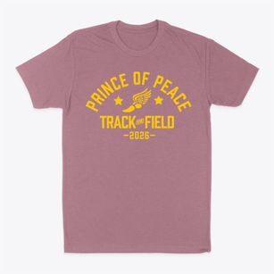 Prince Of Peace Lutheran School Track and Field Classic Dad T-Shirt