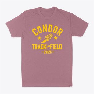 Condor Elementary School Track and Field Classic Dad T-Shirt