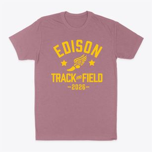 Edison Middle School Track and Field Classic Dad T-Shirt