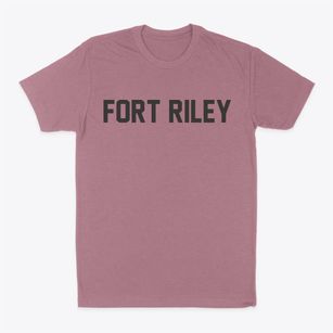 Fort Riley Kansas Classic Block Classic Dad T-Shirt