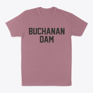 Buchanan Dam Texas Classic Block Classic Dad T-Shirt