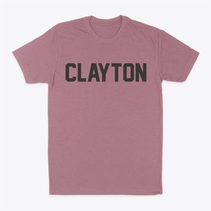 Clayton Iowa Classic Block Classic Dad T-Shirt